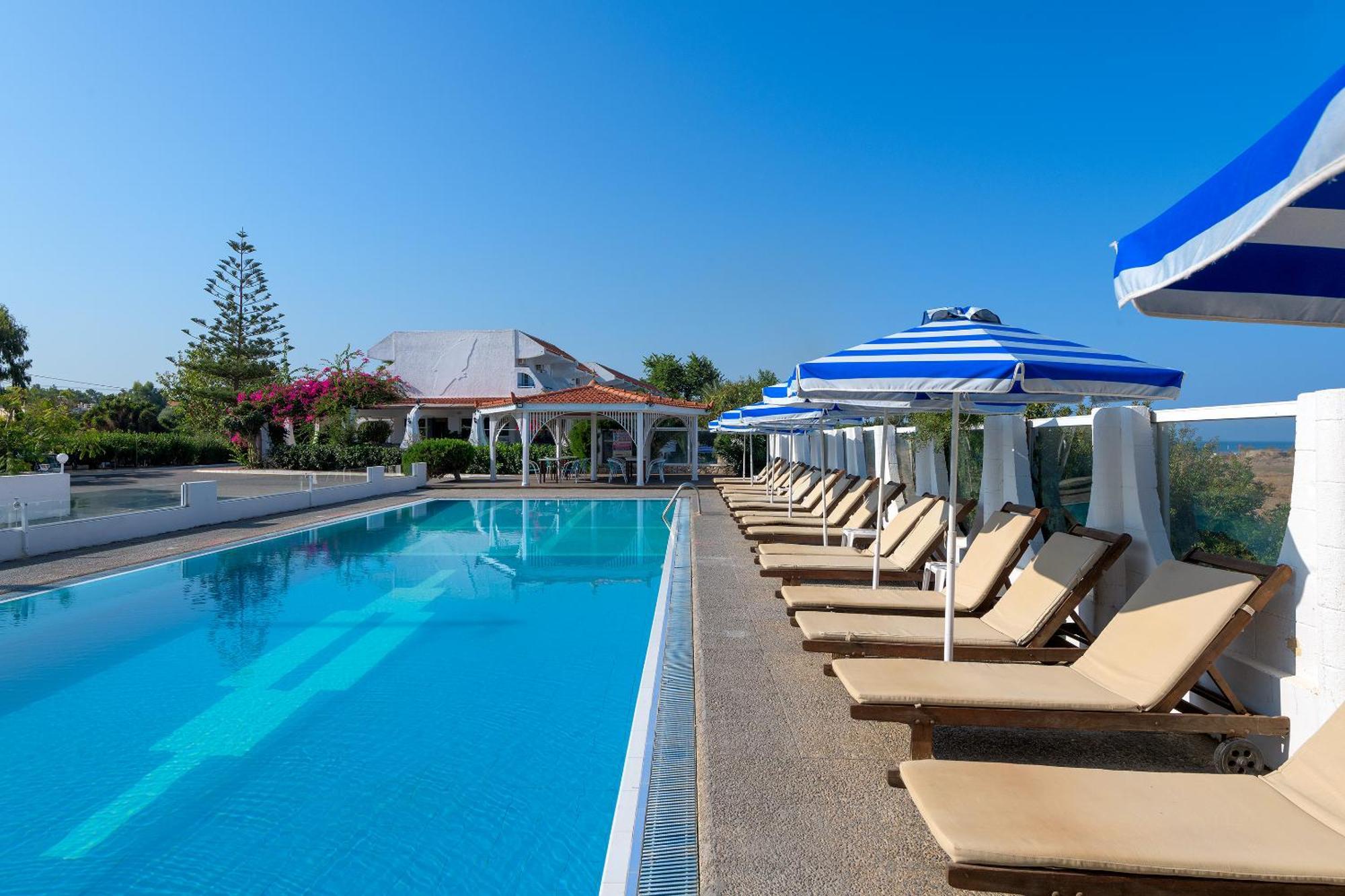 Nirvana Beach Hotel Theológos 외부 사진