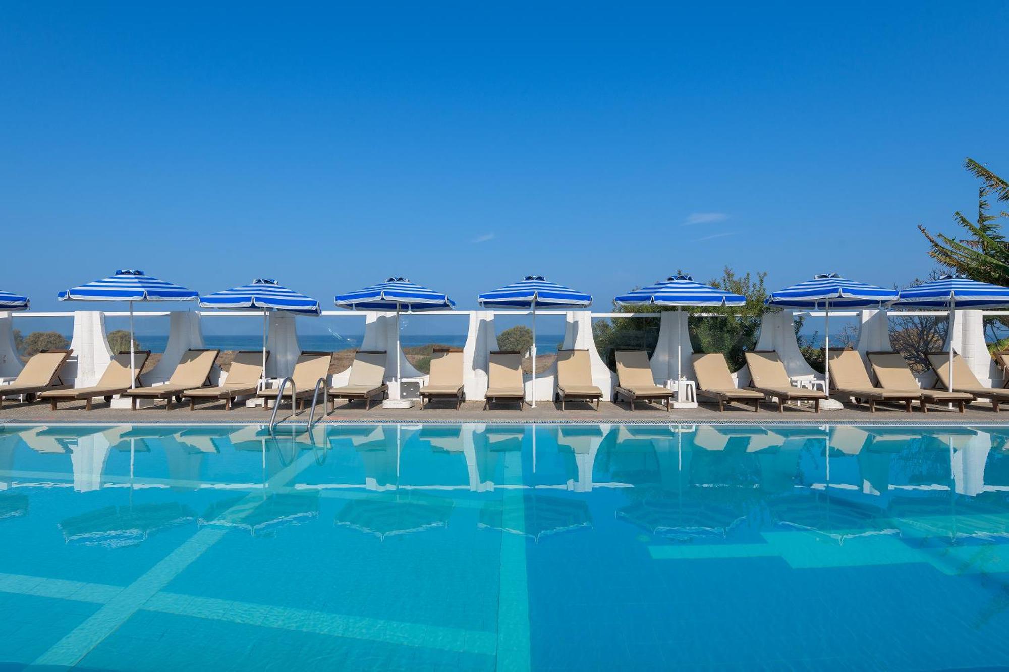 Nirvana Beach Hotel Theológos 외부 사진